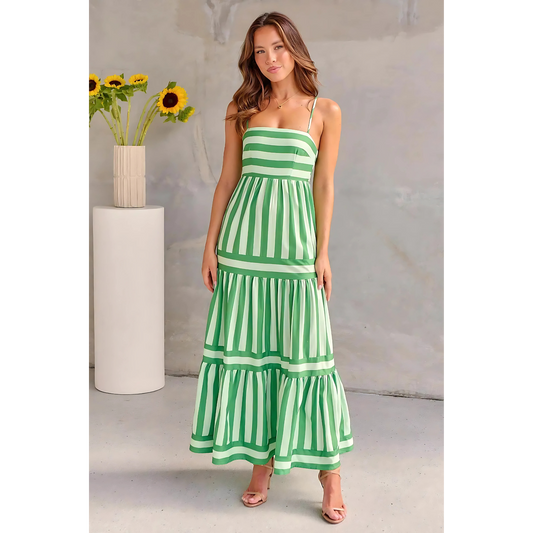 Cartagena Striped Sun Dress