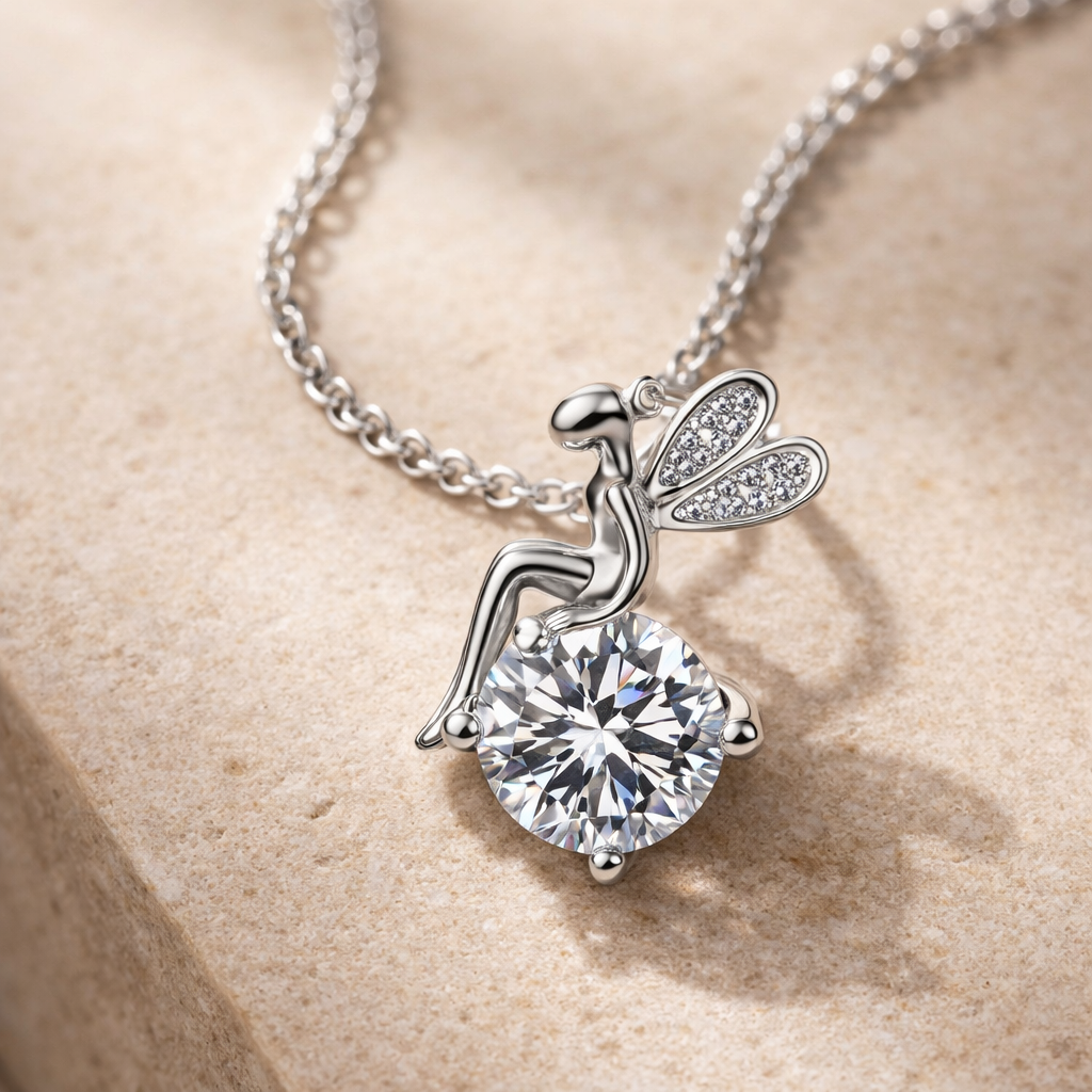 Fairy Moissanite Necklace