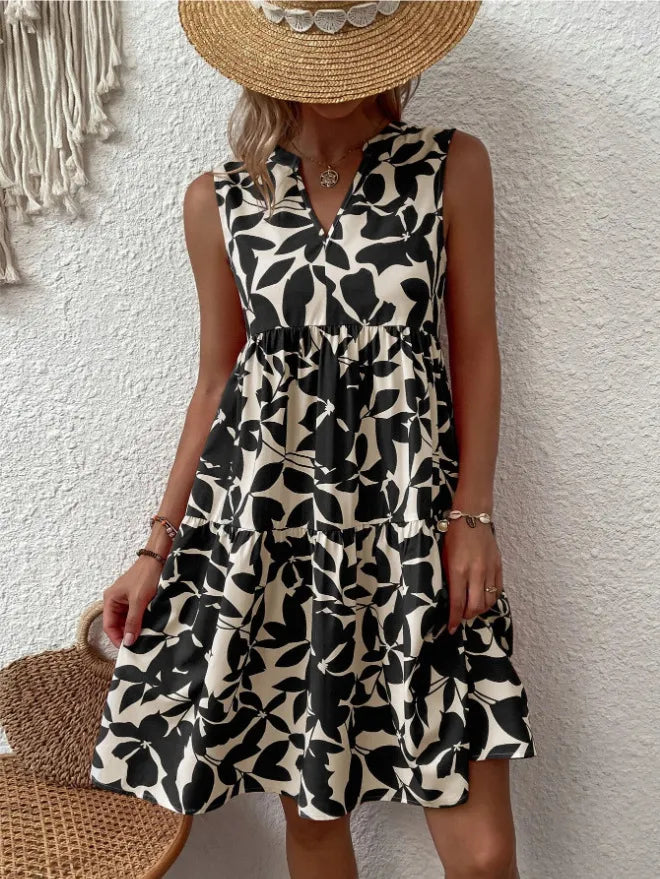 Chloe V-Neck Summer Dress