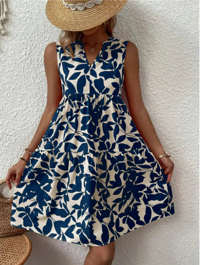 Chloe V-Neck Summer Dress