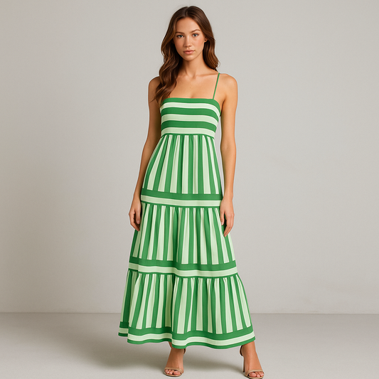 Cartagena Striped Sun Dress