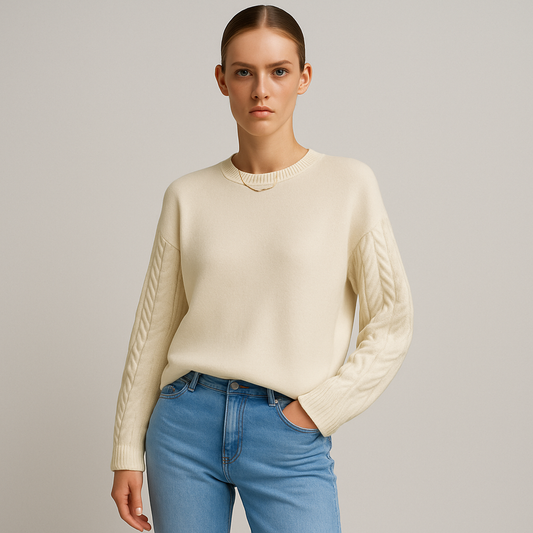 Tangier Cable-Sleeve Knit