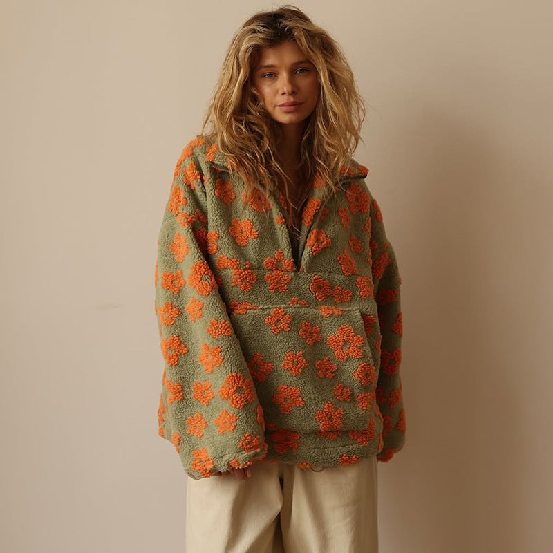 Lorde Jumper with Floral Print