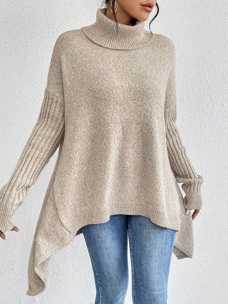 Brigitte | Casual Long Turtleneck
