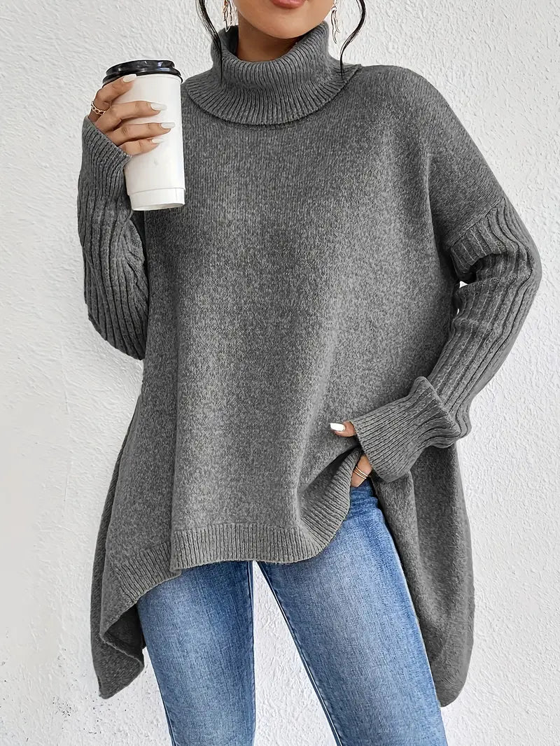 Brigitte | Casual Long Turtleneck