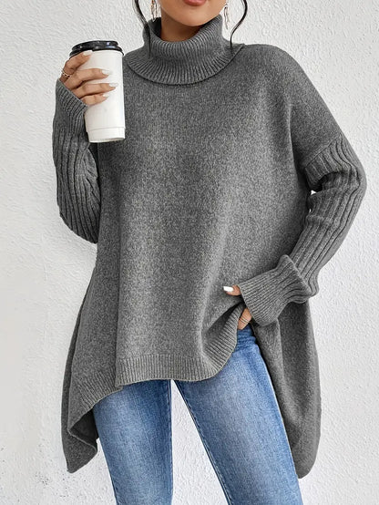 Brigitte | Casual Long Turtleneck