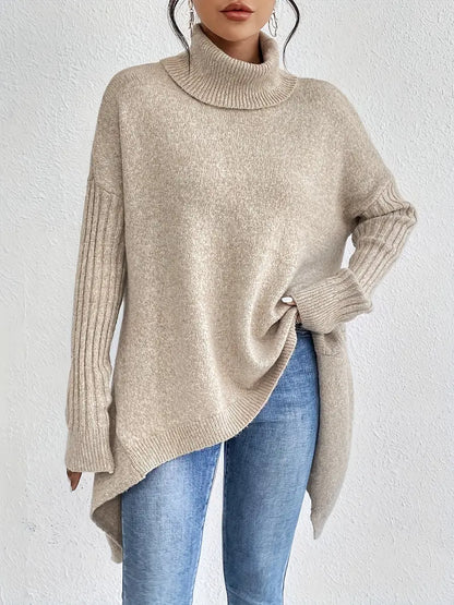 Brigitte | Casual Long Turtleneck
