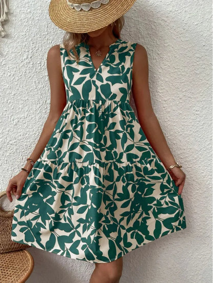 Chloe V-Neck Summer Dress