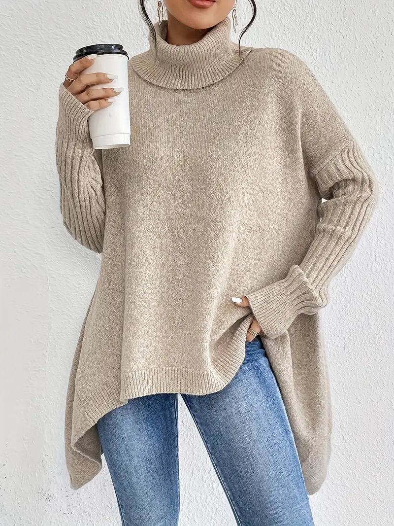 Brigitte | Casual Long Turtleneck