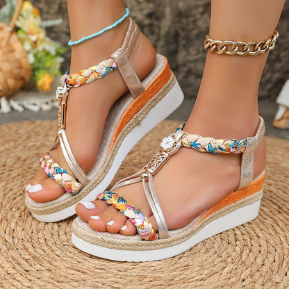 Rita Wedge Sandals