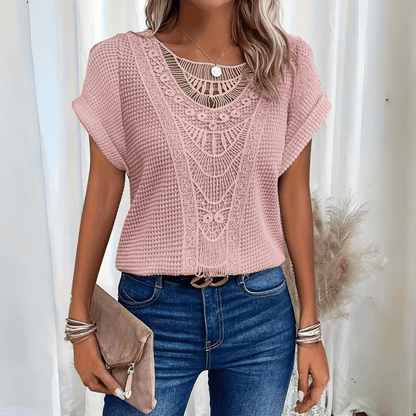 Karin Elegant Ibiza-Style Blouse