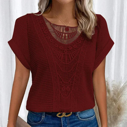 Karin Elegant Ibiza-Style Blouse