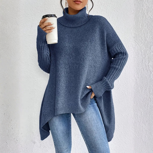 Brigitte | Casual Long Turtleneck