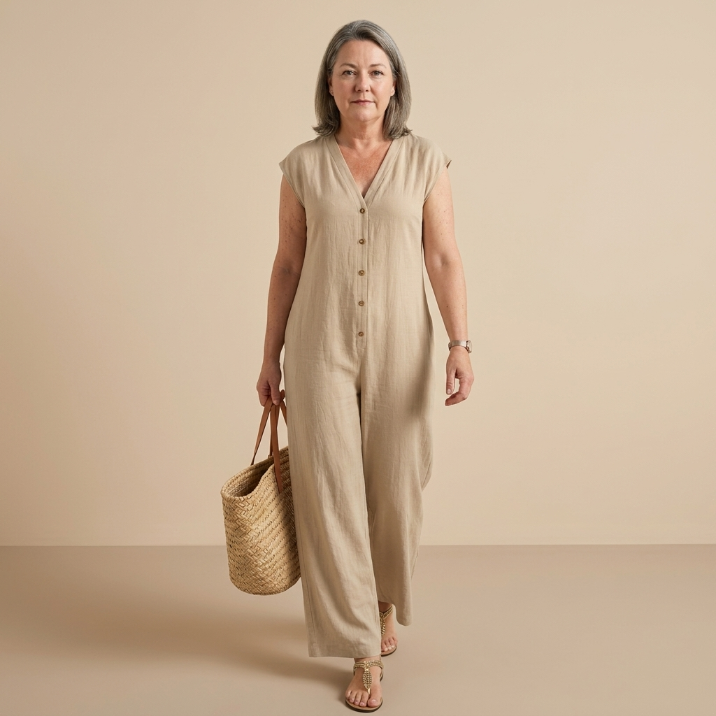 Summer Sun Wide-Leg Jumpsuit