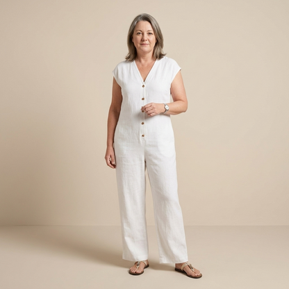 Summer Sun Wide-Leg Jumpsuit