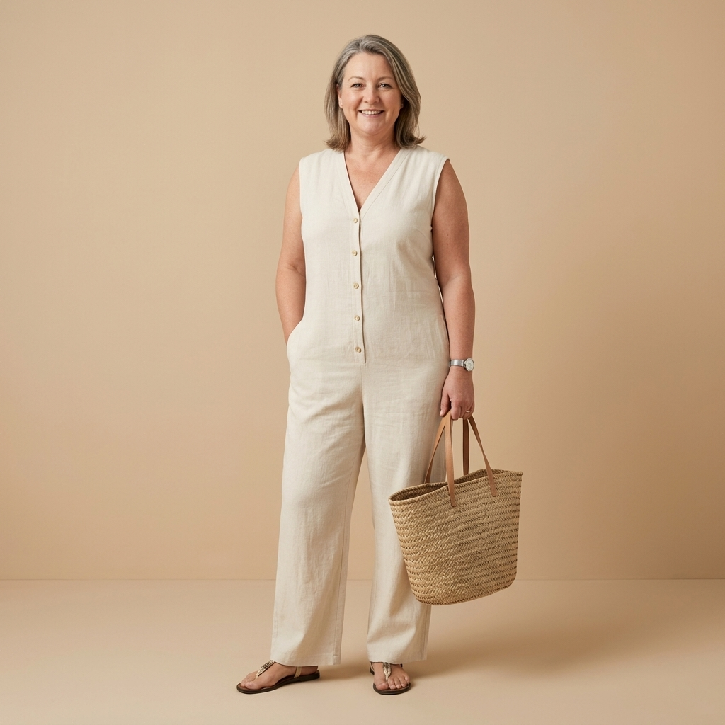 Summer Sun Wide-Leg Jumpsuit