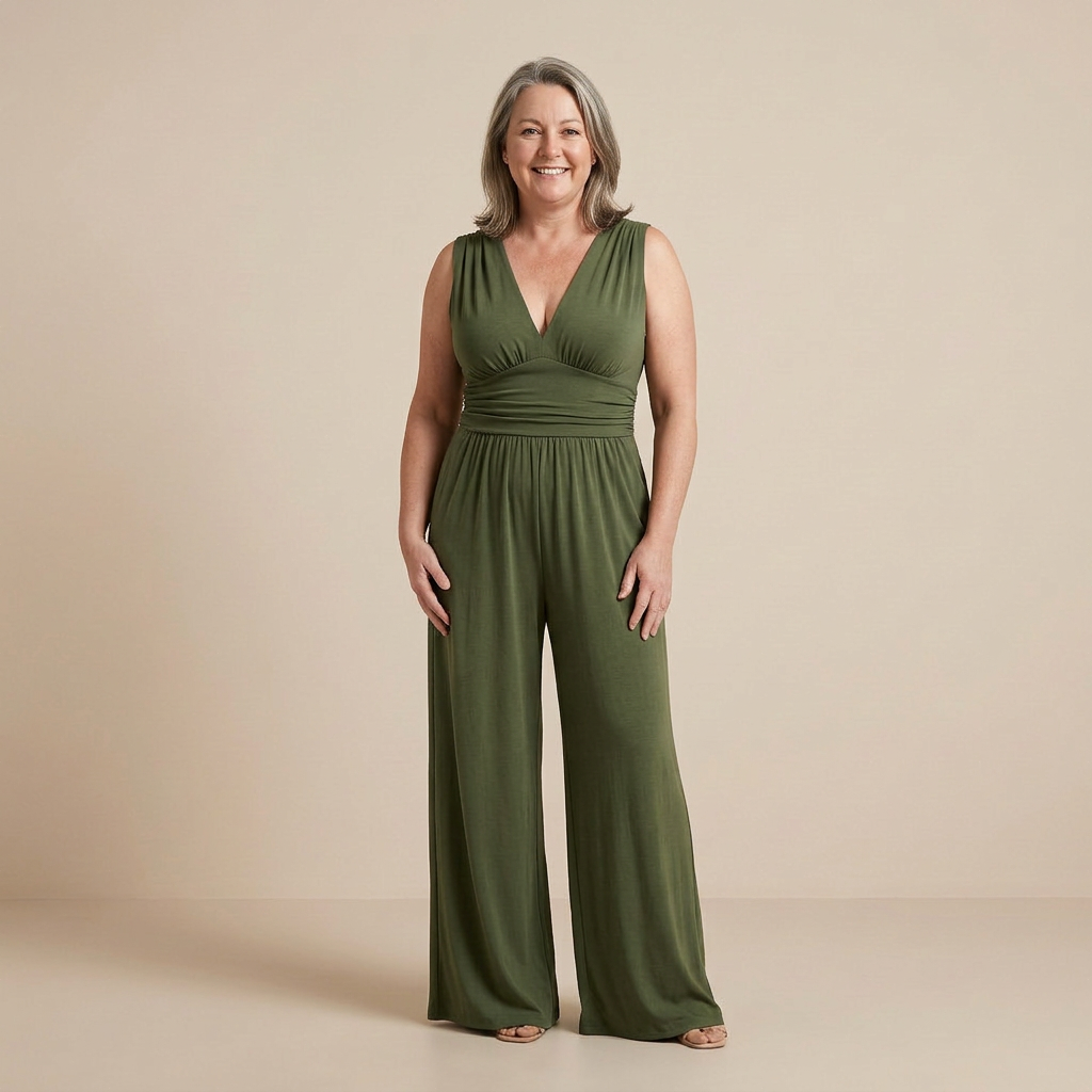 Chic Comfort Sleeveless Wide-Leg Jumpsuit