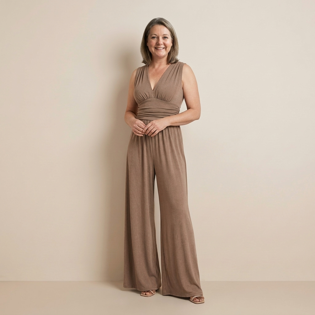 Chic Comfort Sleeveless Wide-Leg Jumpsuit