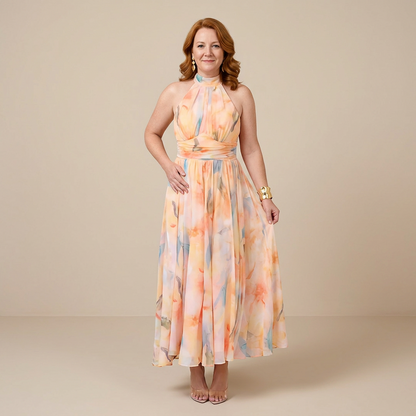 Coral Beach Dress