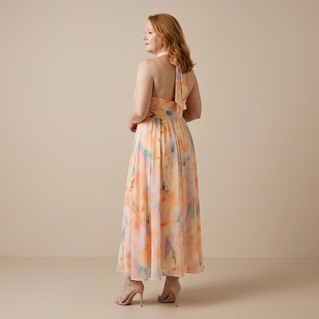 Coral Beach Dress